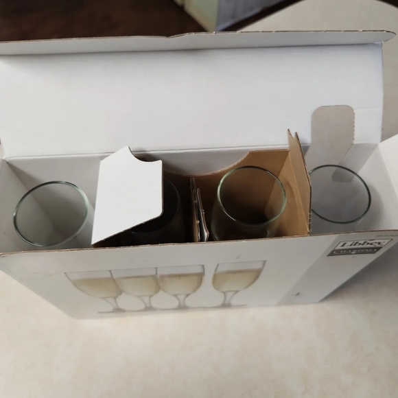 NEW Libbey Charisma 6oz Flute Wine Champagne Glasses 4 - Picture 6 of 7